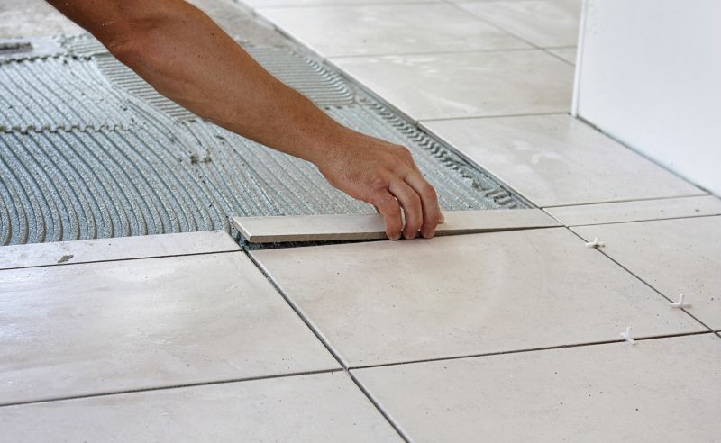 Grout Installation detail